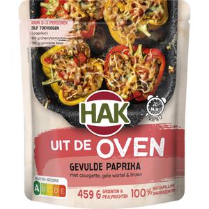 Hak Oven gevulde paprika