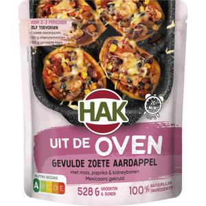 Hak Oven gevulde zoete aardappel