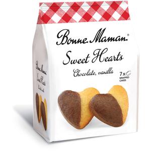 Bonne Maman Sweet hearts chocolate vanilla