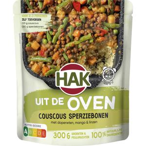 Hak Oven couscous sperziebonen