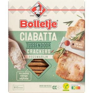 Bolletje Ciabatta tussendoor crackers rozemarijn