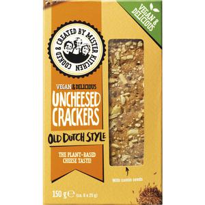 Mister Kitchen's Vegan uncheesed crackers old Dutch style