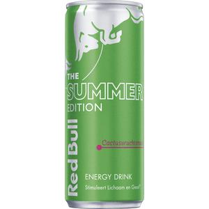 Red Bull Energy drink cactus fruit