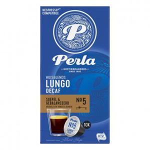 Perla Huisblends Lungo decaf capsules