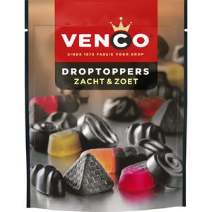 Venco Droptoppers zacht & zoet