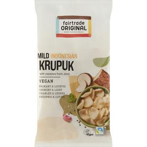 Fairtrade Original Mild Indonesian krupuk vegan