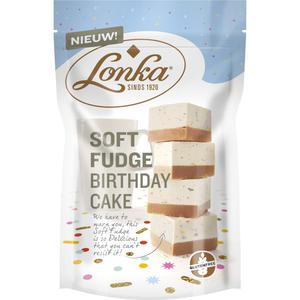 Lonka Soft fudge birthday cake