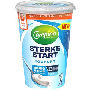Campina Sterke start yoghurt romig en rijk