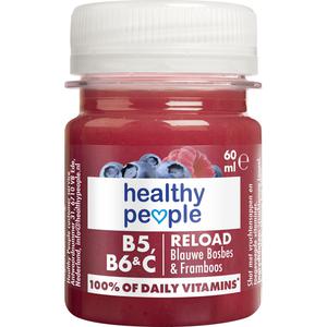 Healthy People Reload blauwe bes & framboos