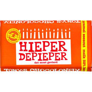 Tony's Chocolonely Hieper depieper melk karamel zeezout