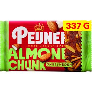 Peijnenburg Ontbijtkoek almond chunk ongesneden