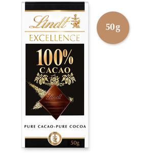 Lindt Excellence 100% pure chocolade