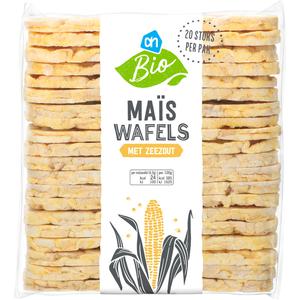 AH Biologisch Maiswafels met zeezout langwerpig