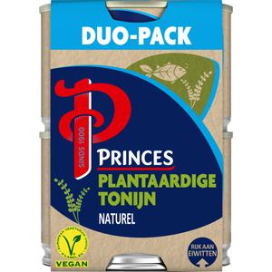 Princes Plantaardige tonijn naturel duo-pack