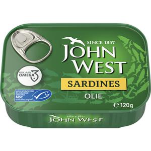 John West Sardines olie