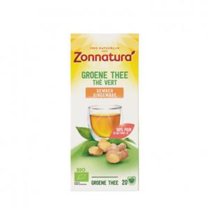 Zonnatura Groene thee gember