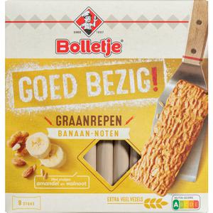 Bolletje Goed bezig graanrepen banaan-noten