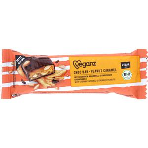 Veganz Choc bar peanut caramel