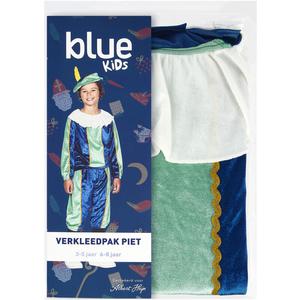 Blue Verkleedpak piet 6-8 jaar