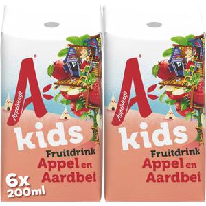 Appelsientje Kids fruitdrink appel en aardbei 6-pack