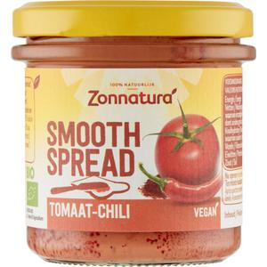 Zonnatura Smooth spread tomaat-chili