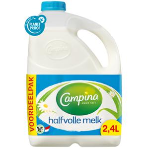 Campina Halfvolle melk 2, 4L