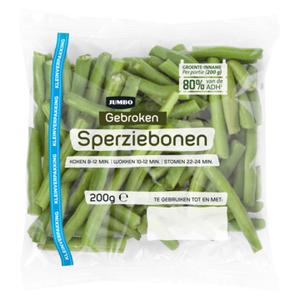 Jumbo Gebroken Sperziebonen Kleinverpakking 200g