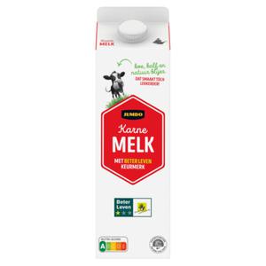 Jumbo Karnemelk met 1 Ster Beter Leven Keurmerk 1L