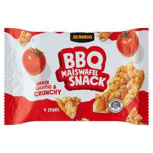 Jumbo BBQ Maïswafel Snack 4 Stuks