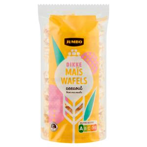 Jumbo Dikke Maïswafels Zeezout 120g