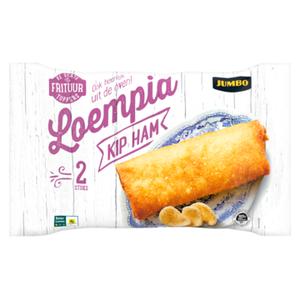 Jumbo Loempia met Kip en Ham 2 Stuks