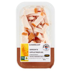 Jumbo Scharrelkip Gerookte Kipfiletreepjes 120g