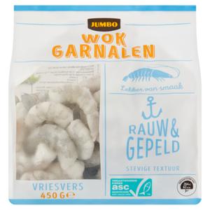 Jumbo Wokgarnalen ASC 450g