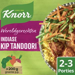 Knorr Wereldgerechten Maaltijdpakket Indiase Kip Tandoori 303g