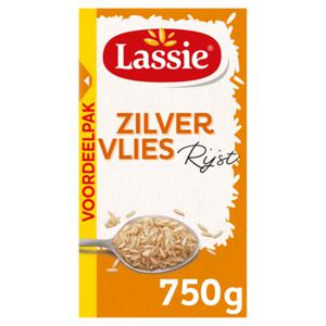 Lassie Zilvervliesrijst Voordeelpak 750g