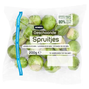 Jumbo Geschoonde Spruitjes Kleinverpakking 200g