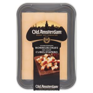 Old Amsterdam Voorgesneden Borrelblokjes Kaas 48+ 170g