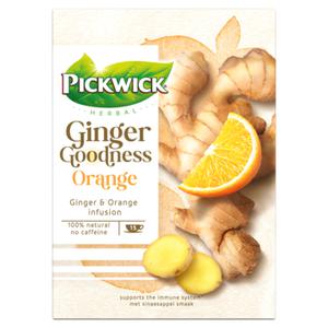 Pickwick Ginger Goodness Orange Kruidenthee