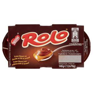 Rolo Crème Dessert met Melkchocolade & Karamel 2 x 70g