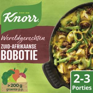 Knorr Wereldgerechten Maaltijdpakket Zuid-Afrikaanse Bobotie 309g