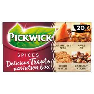 Pickwick Delicious Treats Variatiebox Zwarte Thee 20 Stuks