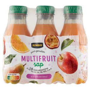 Jumbo Multifruitsap - Fles - 6 x 330ML