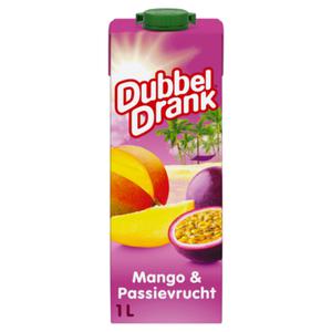 DubbelDrank Mango & Passievrucht 1L