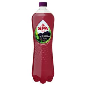 Spa FRUIT Bruisende Fruitige Frisdrank Cassis Blackberry 1, 25l