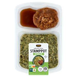 Jumbo Stamppot Spinazie met Hamburger 500g