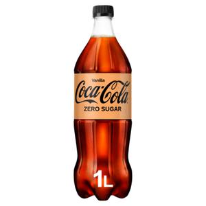 Coca-Cola Zero Sugar Vanilla PET Fles 1L