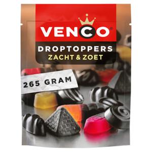 Venco Droptoppers Zacht & Zoet 265g