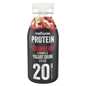 Melkunie PROTEIN yogurt drink strawberry & vanilla 330ml