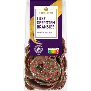 AH Excellent Luxe gespoten kransjes melkchocolade