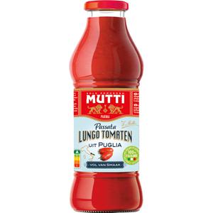 Mutti Passata van lungo tomaten uit Puglia